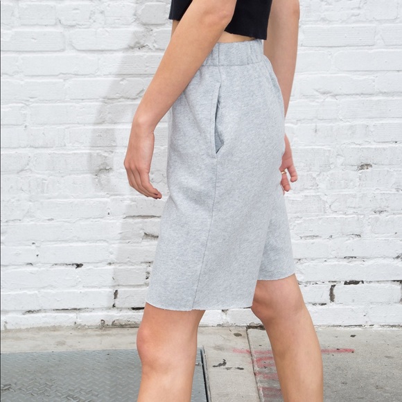 Brandy Melville Shorts Nwt Brandy Melville Rosa Sweatshorts Poshmark